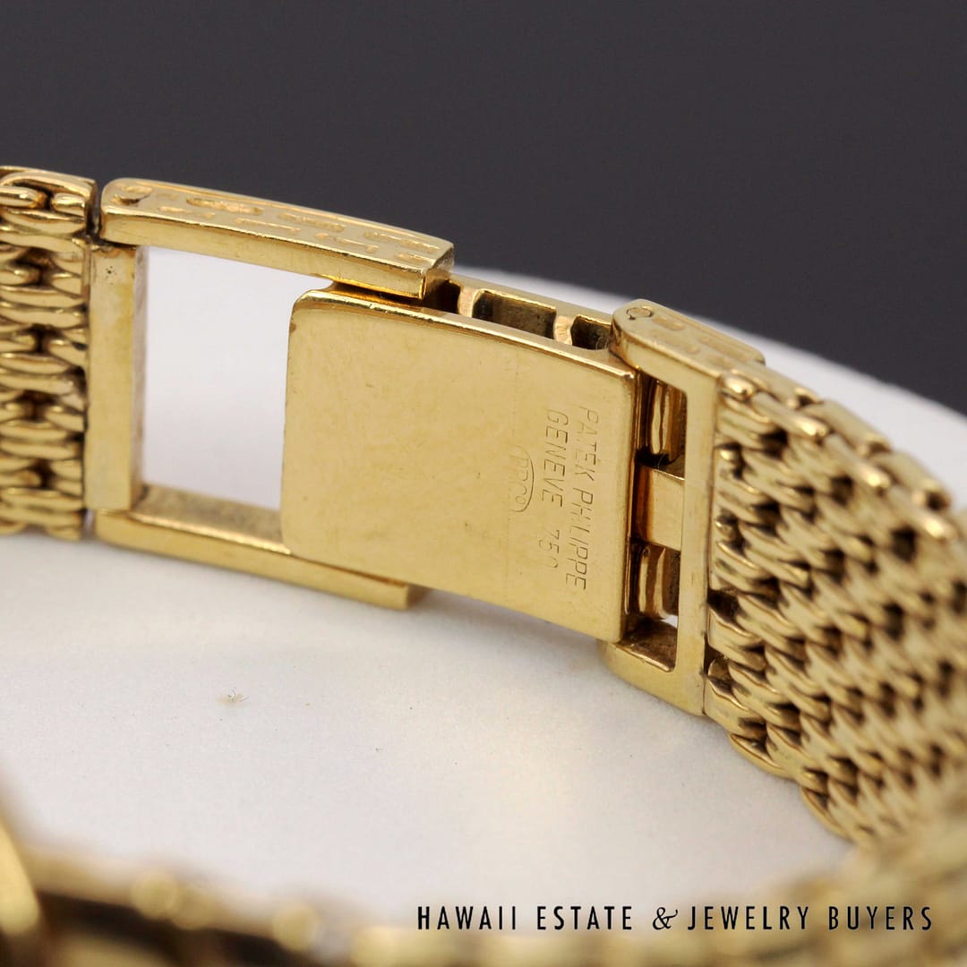 Patek Philippe 3848 Golden Ellipse Gents 18K Yellow Gold Watch Circa 1998 - Image 11