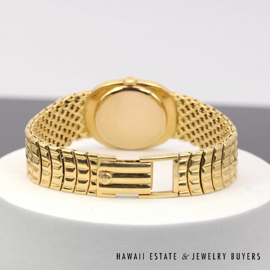 Patek Philippe 3848 Golden Ellipse Gents 18K Yellow Gold Watch Circa 1998 - Image 5