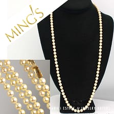 Ming's 14KYG 6-6.5mm Cultured Pearl Strand 27 Inch