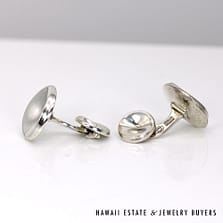 Georg Jensen Sterling Silver Cuff Links #022824-02