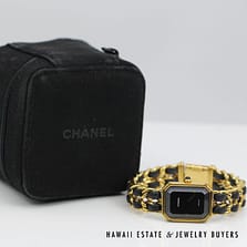 Chanel Premier Quartz Watch With Box Size L