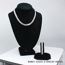 10.76ctw SI/HI Diamond 16" Necklace and 7.25" Bracelet set