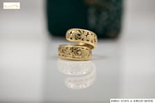 MING'S 3.9g SAKURA BYPASS RING SIZE 5.25 W/ BOX