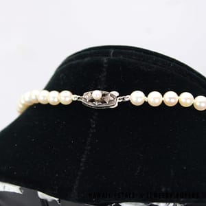 Mikimoto 6-6.5mm Cultured Pearl Strand Knotted 24" - Image 2