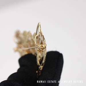 Ming's 14K Yellow Gold Phoenix Brooch Or Pendant - Image 9