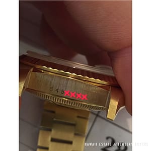Rolex Serial Number Location