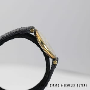 Must De Cartier Vermeil Watch Round Dial & Roman Numerals - Image 6