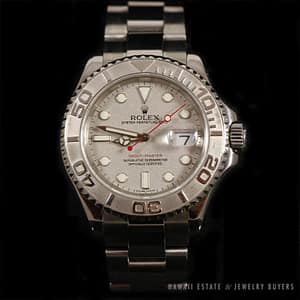 2005 Rolex Yacht Master Platinum SS 40mm