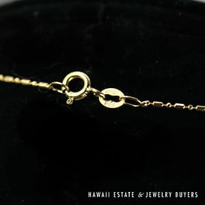 2ctw Diamond Pave Circle Pendant 18k Yellow Gold 18" Chain, 10.2g - Image 2