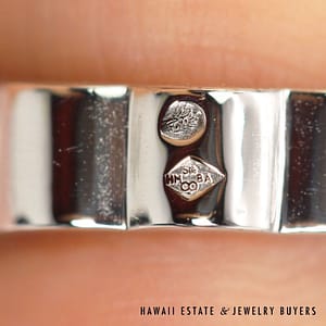 Chanel 18K White Gold Camelia Diamond Ring SIZE 48 (US size 4.5) *3069-02 - Image 5
