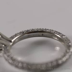Michael B. Diamond Paris 3 sided diamond Pave Rings - Image 4
