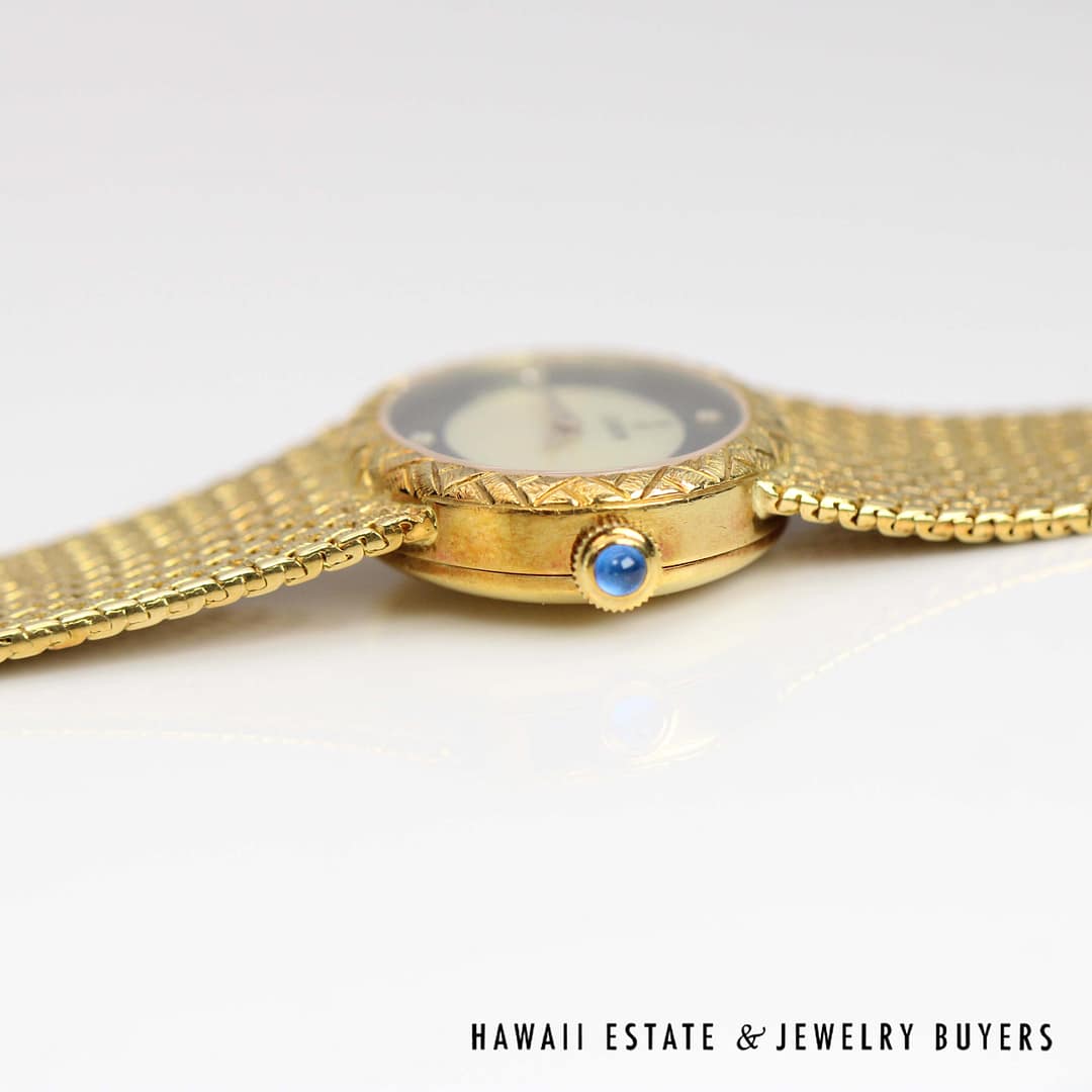 Corum Ladies 18k Yellow Gold Watch with MOP Dial Manual - Image 6