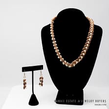 POLEHO SHELL LEI 20" WITH EARRINGS