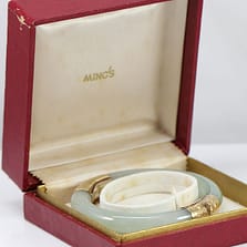 Ming's Jade Hinged Bangle