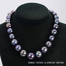 Tahitian Pearl Necklace Graduating 13.5Ð16.5mm, 17"
