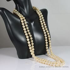 Ming's Hawaii Double Strand Pearl Necklace