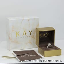 Neil Lane 0.73ct SI3/JK Oval Diamond 1.20ctw SI/HI Diamond 14k White Gold Wedding Set w/box