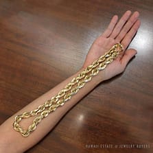 CUSTOM ORDER ROPE CHAIN- INQUIRE FOR ORDER PRICE