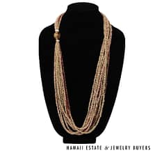 Ten Strand Ni'ihau Shell Lei Multi-Color Mauna Loa 38 inches #3123-03