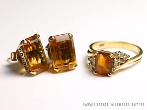 14CitrineEarringsRingSet1