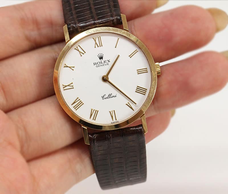Rolex 18K Yellow Gold Cellini - Image 3