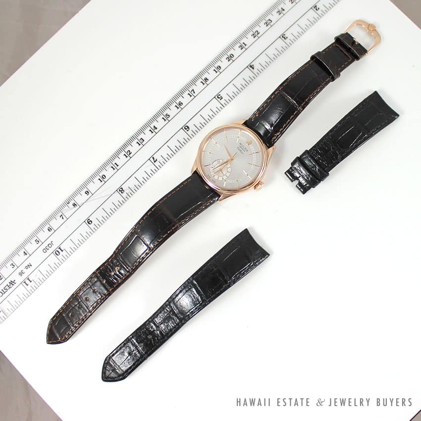 ROLEX CELLINI DUAL TIME SILVER DIAL 18K EVER ROSE GOLD 50525 SSBRL NEW WITH TAGS - Image 2