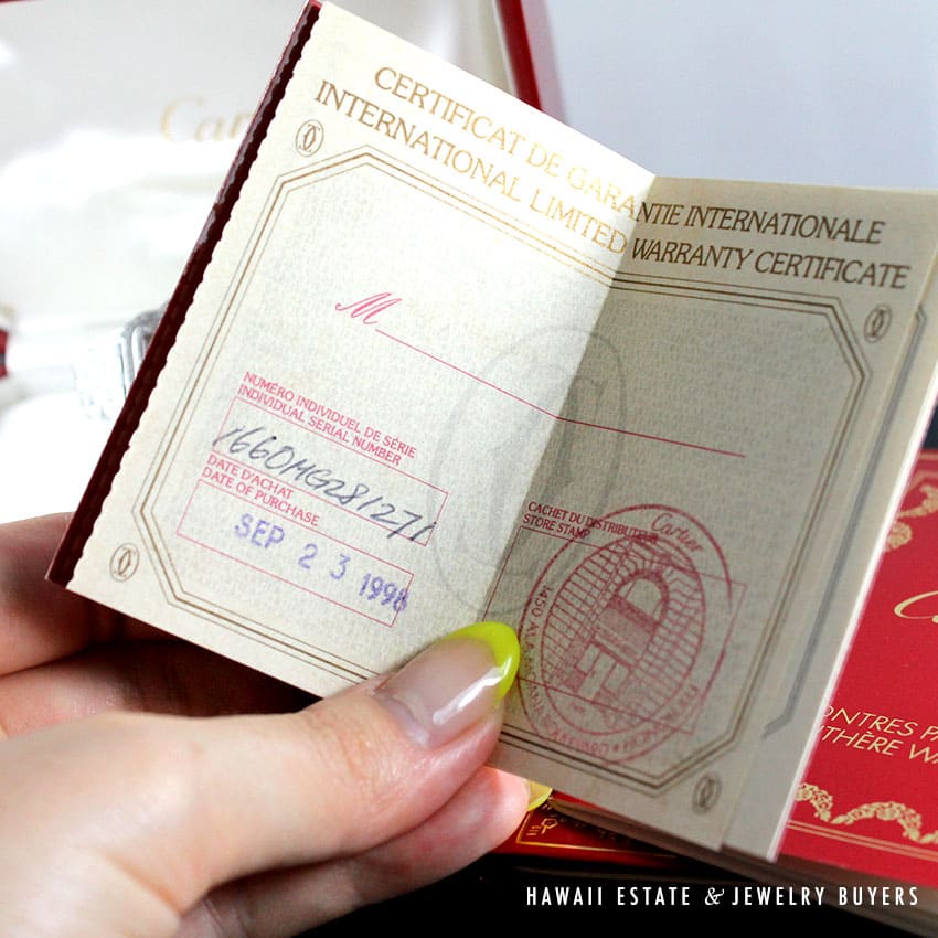 CARTIER DIAMOND PAVE LE MONTRES PANTHERE 18K WHITE GOLD LADIES 22MM WRIST WATCH - Image 3