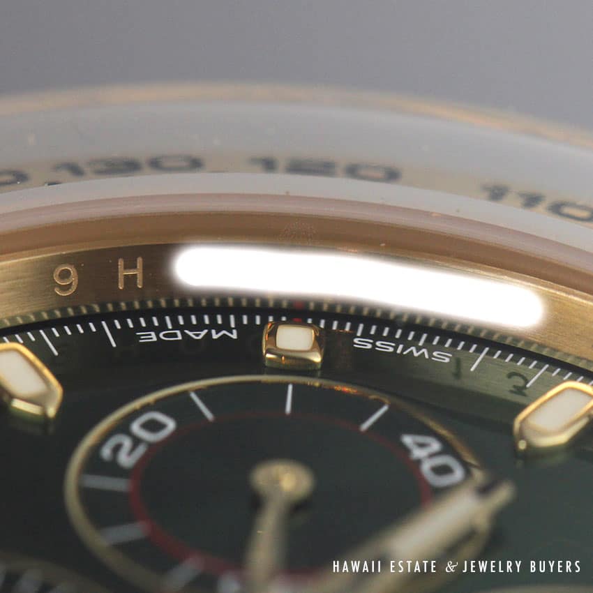 ROLEX DAYTONA 116508 GREEN DIAL YELLOW GOLD 40MM , UNWORN SEPT 2020 CARD+BOX - Image 4