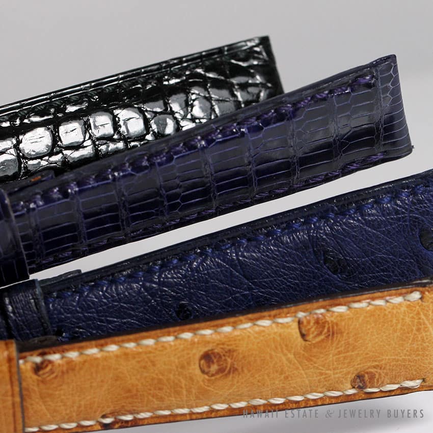 BLANCPAIN VILLERET MOONPHASE TRIPLE DATE 34MM AUTOMATIC WRIST WATCH W/ 5 COLORED STRAPS WORKING - Image 3