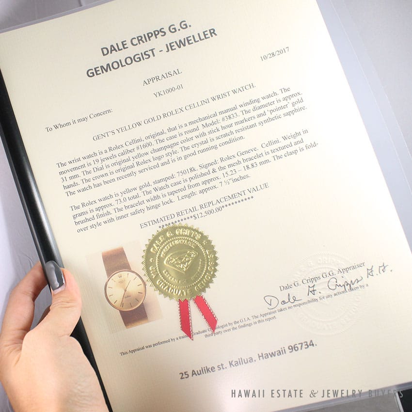 ROLEX CELLINI RARE 31MM 18K YELLOW GOLD ROUND WRIST WATCH 3833 WORKING CONDITION - Image 2