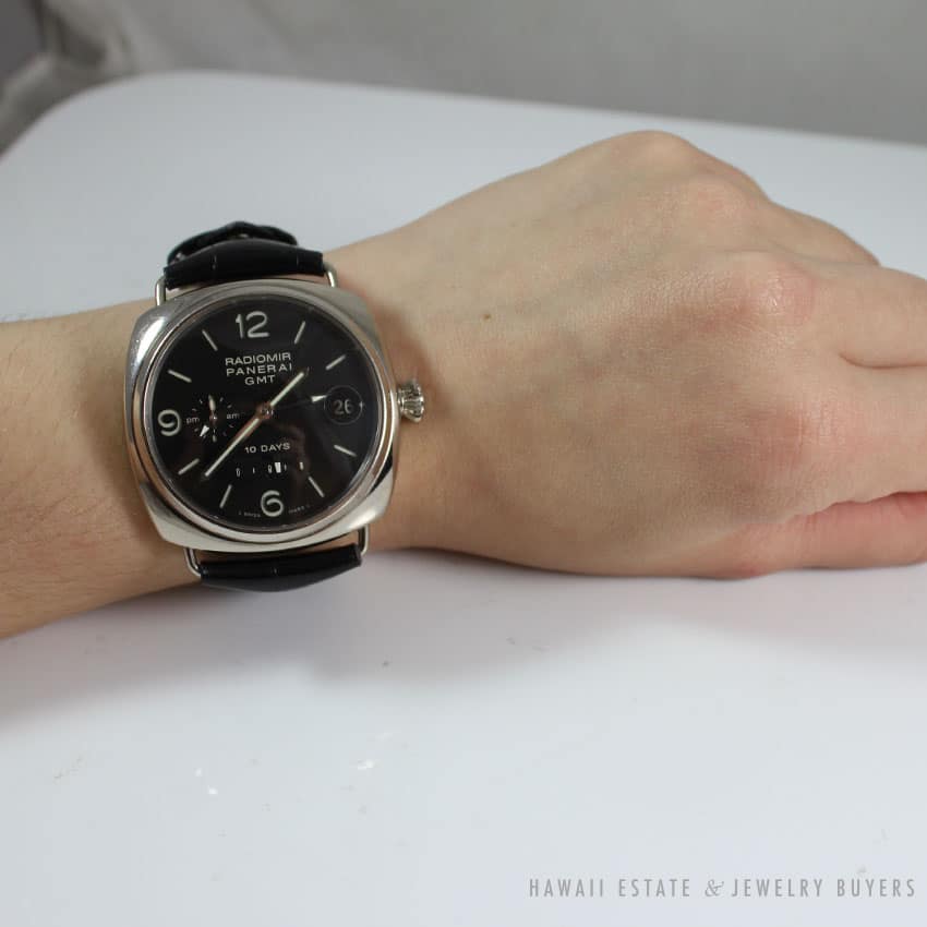 PANERAI RADIOMIR LIMITED EDITION (250*) 10 DAYS GMT WHITE GOLD WATCH PAM 235 - Image 2