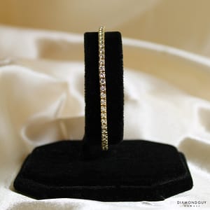 10.7g 14KYG 2.10ctw Diamond Tennis Bracelet