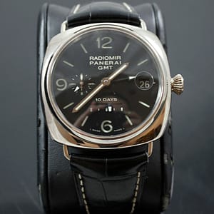 Panerai Radiomir Limited Edition (out of 250) 10 Days GMT White Gold Watch PAM 235