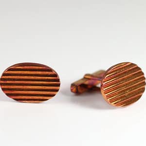 Vintage Garrard London English 18K Yellow Gold Men's Cuff Links