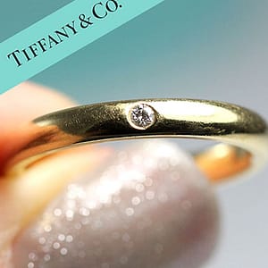 Tiffany & Co. Elsa Peretti 18K Yellow Gold Band Ring Size 6