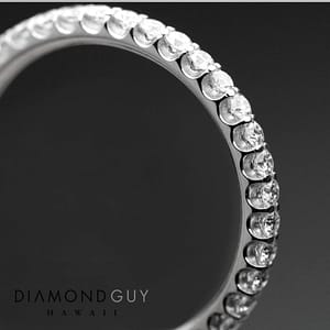 Diamond Guy Signature Beveled Micropave™ Eternity Band *Most Popular*