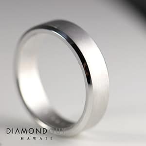 Signature Diamond Guy Men's Design: "Satin & Shine"