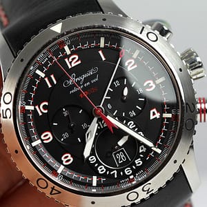 Breguet Type XXII Flyback Chronograph 44MM Leather Watch