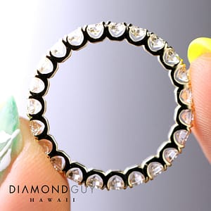 Diamond Guy Signature Open Profile Eternity Band