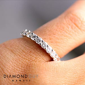 Diamond Guy Signature Double Basket Wedding Band